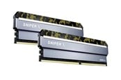 RAM - G.Skill Sniper X DDR4-2400 - 32GB - CL17 - Dual Channel (2 pcs) - Intel XMP - Sølv - F4-2400C17D-32GSXK