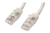 Nettverkskabel - StarTech.com 10m White Cat6 / Cat 6 Snagless Patch Cable 10 m - patchkabel - 10 m - hvid - Hvit - 10m - N6PATC10MWH
