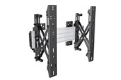 Veggmontering, AV-braketter & AV-møbler - Multibrackets MBW1x1U Push In Pop Out 48cm Black - Max 30 kg - recommended for 65" - 7350073735105