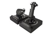 Spill - Tilbehør - Logitech G Saitek X56 H.O.T.A.S. - joystick og speeder - kabling - Wired Joystick and throttle - PC - 945-000059