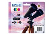 Printertilbehør blekk/toner - Epson 502XL Multipack - 4 pakker - høj kapacitet - sort gul cyan magenta - original - blækpatron - C13T02W64020