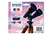 Printertilbehør blekk/toner - Epson 502 Multipack - 4 pakker - sort gul cyan magenta - original - blækpatron - C13T02V64010
