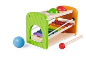 Babyleker - Eichhorn Color Xylophone Hammering Bench - 100002233
