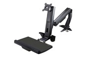 Skjermholder - StarTech.com Sit-Stand Workstation Wall Mount - Single Monitor - ARMSTSCP1