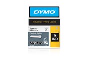 Papir, Fotopapir & Etiketter - DYMO Rhino fleksibel nylon, 19mm x 3,5m, sort på hvit - 18489