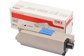 Printertilbehør blekk/toner - OKI - sort - original - tonerpatron (alternativ til:  46490624) - 46490624