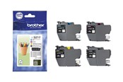 Printertilbehør blekk/toner - Brother LC 3217 Value 4-Pack Ink Black/Yellow/Cyan/Magenta - LC3217VAL