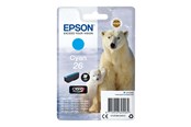 Printertilbehør blekk/toner - Epson 26 - cyan - original - blækpatron - C13T26124022
