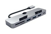 USB-hub - Satechi Aluminum Type-C Clamp Hub Pro - hub - 4 porte USB-hub - 4 porter - Grå - ST-TCIMHM