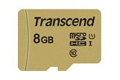 Minnekort - Transcend 500S microSDHC UHS-1 - 8GB - TS8GUSD500S