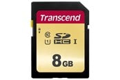 Minnekort - Transcend 500S SDHC UHS-1 - 8GB - TS8GSDC500S