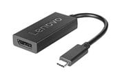 Skjermkabel - Lenovo USB / DisplayPort adapter - 3840x2160 60 Hz - DisplayPort 1.2a - 4X90Q93303
