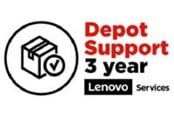 Service & Support - Lenovo Depot Repair -3YR Courier/Carry-in upgrade from 2YR Courier/Carry-in - 5WS0K75717