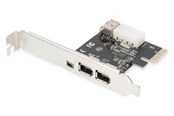 Nettverksadapter - DIGITUS PCIExpress Firewire Interface Card - DS-30201-5