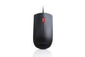 Mus - Lenovo Essential USB Mouse - Mus - Optisk - 3 knapper - Svart - 4Y50R20863