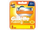 Barberingsutstyr - Gillette Fusion5 Power Barberblader, 8 stk. - 7702018852529