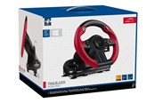 Spill - Tilbehør - Speed-Link Trailblazer Gaming Steering Wheel - Black/Red - Wired Controller - Sony PlayStation 4 - SL-450500-BK