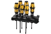 Verktøy - Wera 977/6 TORX® Screwdriver set Kraftform : Chiseldriver and rack 6 pieces - 5024410001