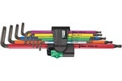 Håndverktøy - Wera 967/9 TX XL Multicolour 1 L-key set for TORX® screws long 9 pieces - 5024480001