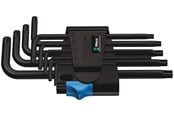 Håndverktøy - Wera 967/9 TX HF 1 L-key set with holding function BlackLaser 9 pieces - 5024244001