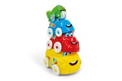 Babyleker - Clementoni Stacking Tower Vehicles 4dlg. - 17111