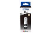 Printertilbehør blekk/toner - Epson EcoTank 104 - Black Ink Tank - C13T00P140