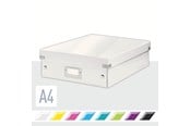 Arkivering & Oppbevaring - Leitz Sorteringsboks Click&Store WOW Medium Hvit - 60580001