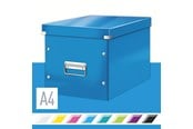 Arkivering & Oppbevaring - Leitz Oppbevaringsboks Click & Store Kube WOW Large Blå - 61080036