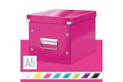 Arkivering & Oppbevaring - Leitz Oppbevaringsboks Click & Store Kube WOW Medium Rosa - 61090023