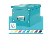 Arkivering & Oppbevaring - Leitz Oppbevaringsboks Click & Store Kube WOW Medium Isblå - 61090051