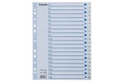 Lommer, Omslag & Registre - Esselte Register  PP A4 1-20 Hvit - 100138