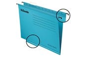 Arkivering & Oppbevaring - Esselte Hengemappe  Classic Folio Pakke/25 Blå - 90334