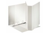 Ringpermer & Brevordnere - Esselte Innstikkperm A4+ 4DR/50mm m/3lommer Hvit - 55297