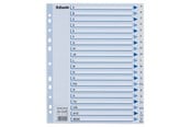 Lommer, Omslag & Registre - Esselte Register  PP A4 Maxi A-Å Hvit - 100149