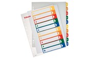 Lommer, Omslag & Registre - Esselte Register PP PC-utskrift A4+ 1-10 Esselt - 100213