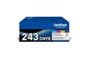 Printertilbehør blekk/toner - Brother TN243CMYK / TN 243CMYK Value Pack 4-Pack - TN243CMYK