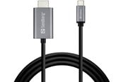 Skjermkabel - Sandberg USB-C to HDMI - 2m - 136-21