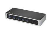 USB-hub - StarTech.com USB C Hub 7 Port USB-hub - 7 porter - Sølv - HB30C5A2CSC