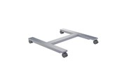 Veggmontering, AV-braketter & AV-møbler - Multibrackets M Public Display Stand Wheelbase B2B Silver - Max 100 kg - recommended for - 7350073736010