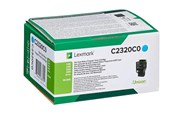 Printertilbehør blekk/toner - Lexmark C2320C0 / Cyan Return Program Toner - C2320C0