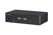 KVM-switch - StarTech.com 2-Port DisplayPort KVM Switch - 4K 60Hz - TAA Compliant - KVM / audio / USB switch - 2 ports - SV231DPU34K