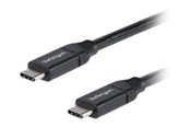 USB - StarTech.com 0.5m USB C to USB C Cable - 5A PD - USB 2.0 USB-IF Certified - USB-C cable - 50 cm - USB2C5C50CM