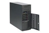 Kabinett - Supermicro SC733 TQ-668B - Kabinett - Tower - Svart - CSE-733TQ-668B