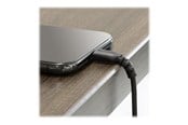Skjermkabel - StarTech.com 3.3 ft 1m USB to Lightning Cable - Apple MFi Certified - Black - Lightning cable - Lightning / USB - 1 m - RUSBLTMM1MB