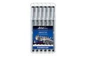 Skrive- & Tegneverktøy - Staedtler Fineliner pigment liner black 6pcs - 308 SB6P