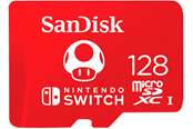 Minnekort - SANDISK Nintendo Switch microSD - 100MB/s - 128GB - Mario edition - SDSQXAO-128G-GNCZN