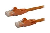 Nettverkskabel - StarTech.com 0.5m Orange Cat6 / Cat 6 Snagless Ethernet Patch Cable 0.5 m - network cable - 50 cm - orange - Oransje - 0.5m - N6PATC50CMOR