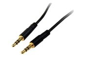 Lydkabel - StarTech.com Slim 3.5mm Stereo Audio Cable - M/M - audio cable - 1.8 m - MU6MMS