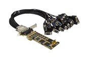 Nettverksadapter - StarTech.com 16 Port PCI Express Serial Card - High-Speed PCIe Serial Card - expansion module - PEX16S550LP