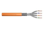 Nettverkskabel - DIGITUS CAT 7 S-FTP Installation Cable - 100m - Oransje - 100m - DK-1743-VH-1